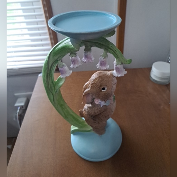 Easter Brown Bunny Rabbits Candle One Set   NEW - Picture 7 of 7